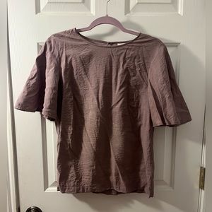 Women’s purple t-shirt